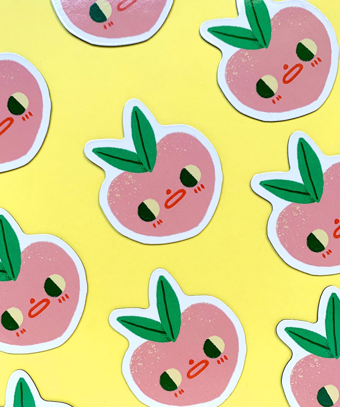 Peach - Fridge Magnet