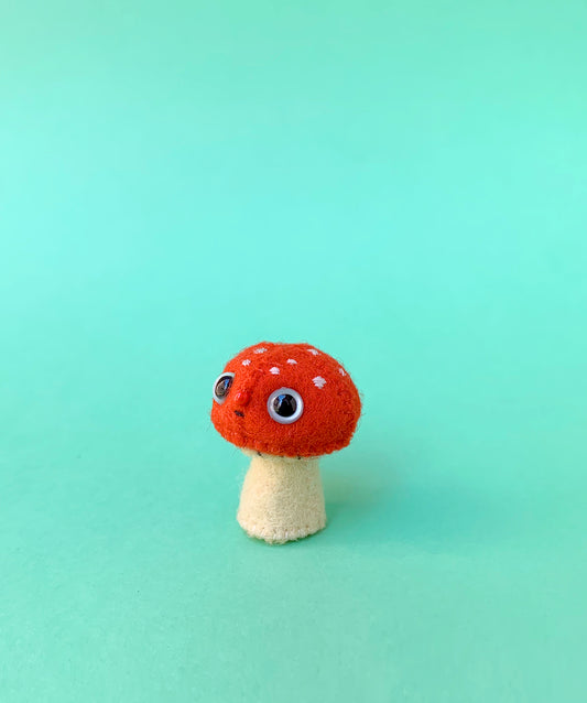 Reject #1 - Tiny Mushroom Art Doll