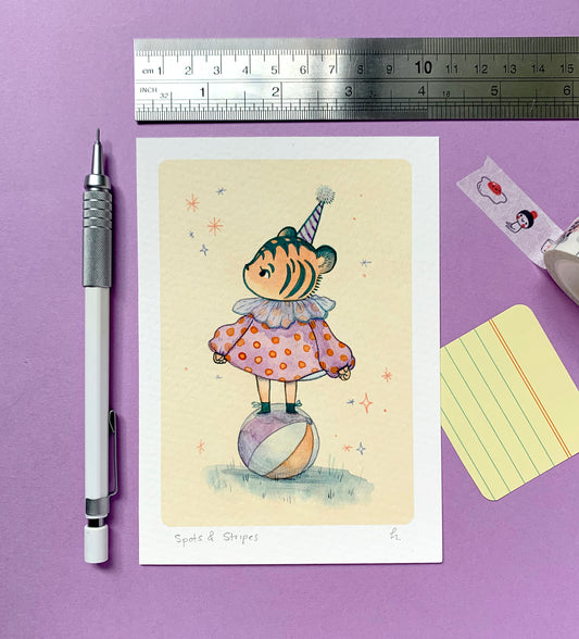 Spots & Stripes - Mini Print