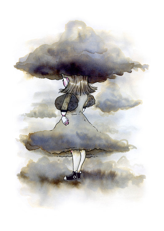 Storm Clouds - A4 Print